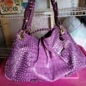 Large Purple Jessica Simpson handbag
